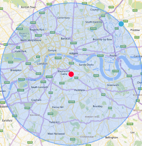 SE1 Coverage Areas