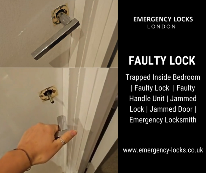 Ever found yourself trapped inside your bedroom due to a faulty lock or jammed door?