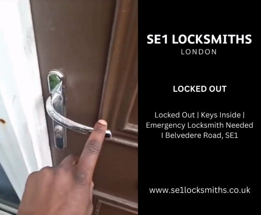 Keys inside and can’t get back in?